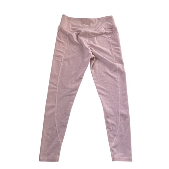 Victoria’s Secret Side Pocket Leggings Sz M Pink High Waist Soft Gym Jogging - Picture 2 of 12